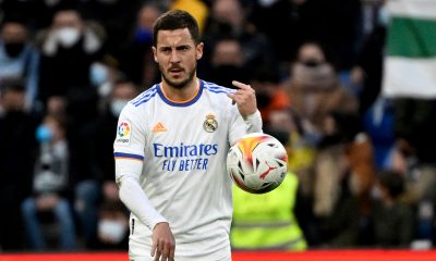 Real Madrid willing to entertain offers for Eden Hazard. (Photo by PIERRE-PHILIPPE MARCOU/AFP via Getty Images)