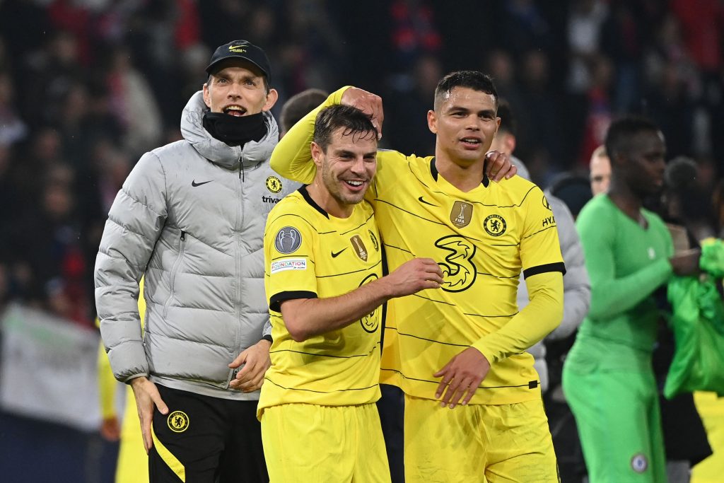 Thomas Tuchel lauds Cesar Azpilicueta for his consistent displays for Chelsea. (Photo by FRANCK FIFE/AFP via Getty Images)