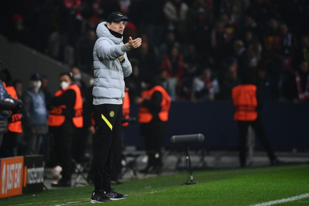 Thomas Tuchel gives his verdict ahead of the Real Madrid vs Chelsea UCL second-leg quarter-final clash.  (Photo by FRANCK FIFE/AFP via Getty Images)