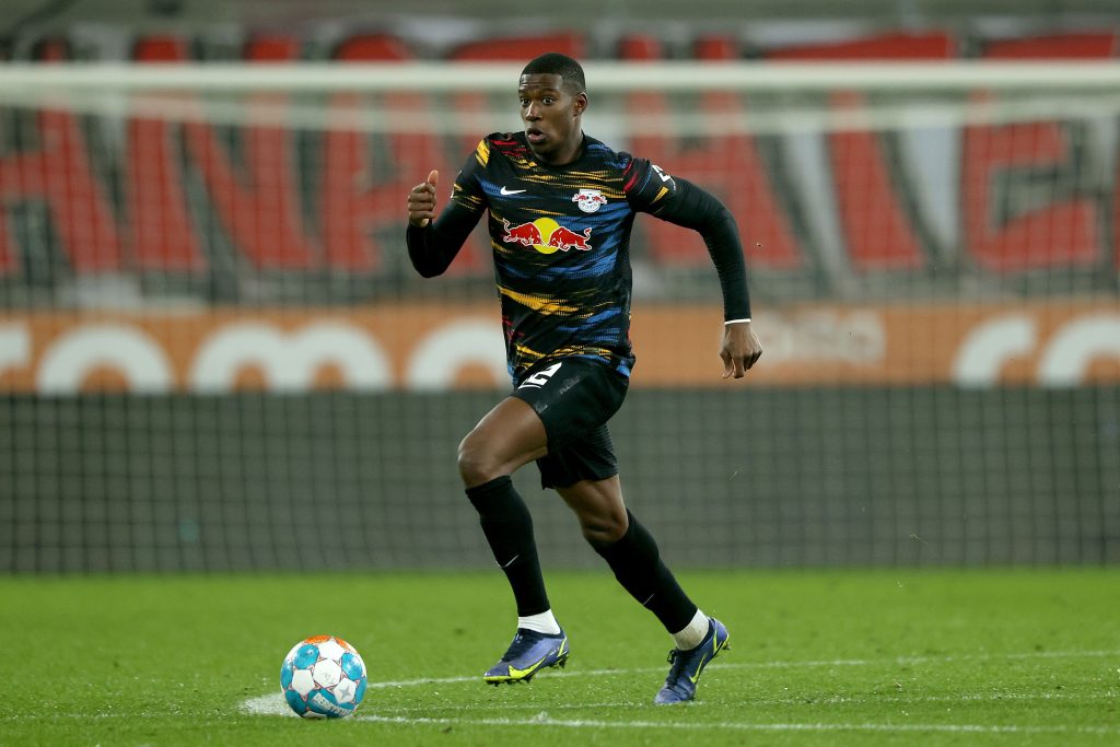 Chelsea likely to rival Man United to sign Leipzig right-back Nordi Mukiele. (Photo by Alexander Hassenstein/Getty Images)