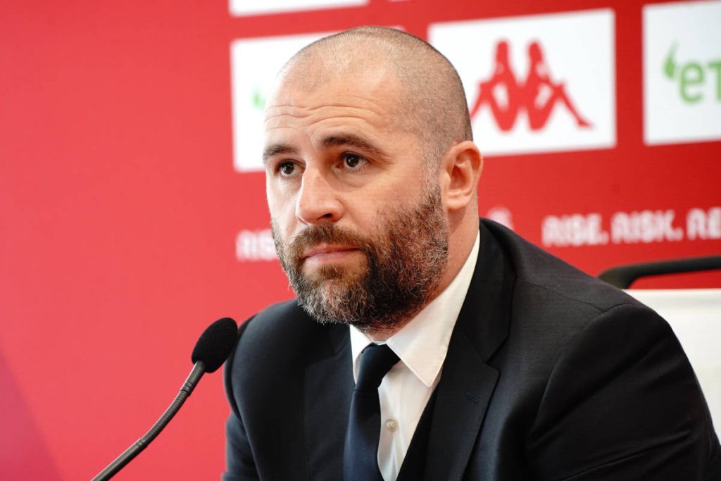 Two of the remaining Chelsea bidders are interested in AS Monaco sporting director Paul Mitchell. (IMAGO / PanoramiC)
