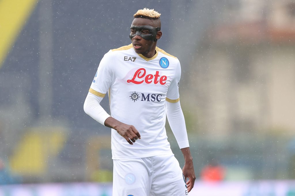 Victor Osimhen says he wants to play in Premier League.  (Photo by Gabriele Maltinti/Getty Images)