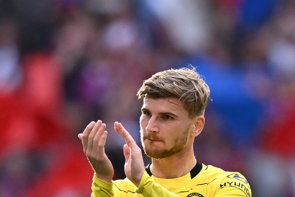 Timo Werner has been offered to Juventus to help facilitate a move for De  Ligt.  (Photo by BEN STANSALL/AFP via Getty Images)