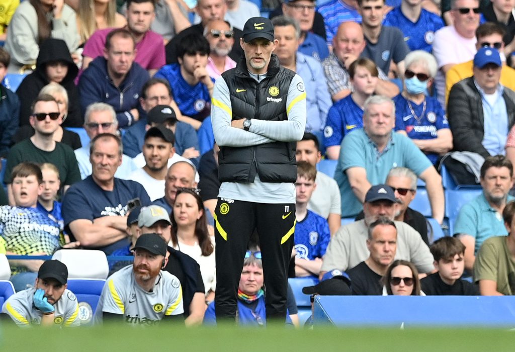 Jamie Carragher defends Thomas Tuchel for criticizing Chelsea stars. (Photo by JUSTIN TALLIS/AFP via Getty Images)
