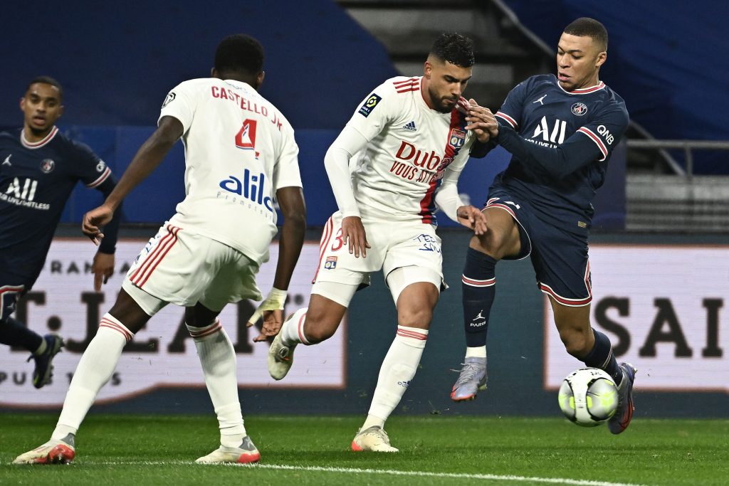 Emerson Palmieri is out on loan at Olympique Lyonnais. (Photo by JEFF PACHOUD/AFP via Getty Images)
