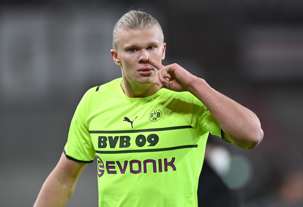 Transfer News: Chelsea and Bayern Munich have been linked with Borussia Dortmund striker, Erling Haaland. (Photo by Stuart Franklin/Getty Images)