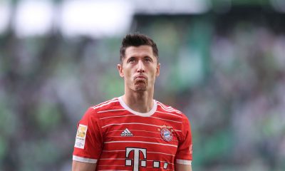 Robert Lewandowski still gives priority to Barcelona move. (Photo by RONNY HARTMANN/AFP via Getty Images)