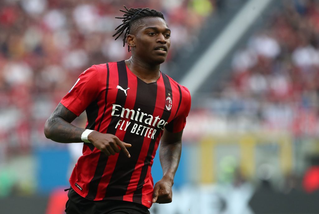 Transfer News: Chelsea reignite their interest in AC Milan star Rafael Leao. (Photo by Marco Luzzani/Getty Images)