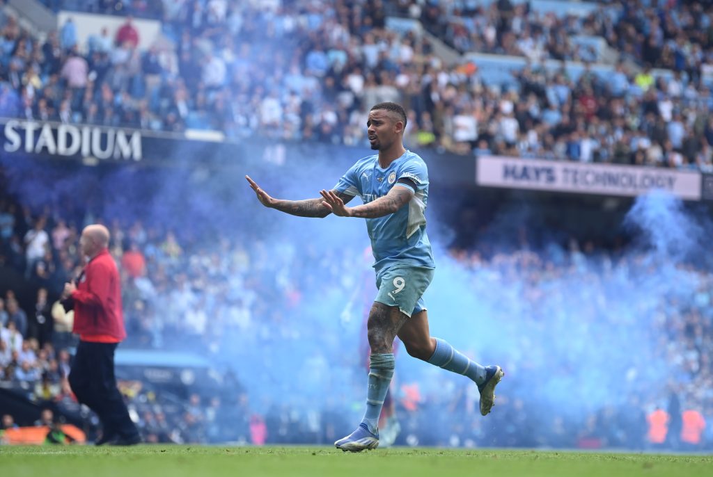 Chelsea among clubs in contact with the agent of Manchester City star Gabriel Jesus. (Photo by Michael Regan/Getty Images)