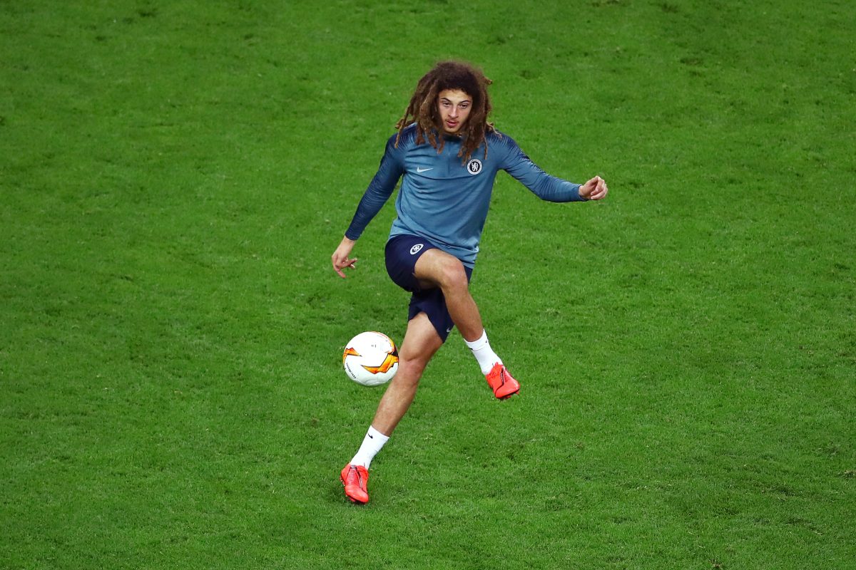 Chelsea defender Ethan Ampadu will head out on loan to Spezia . (Photo by Francois Nel/Getty Images)