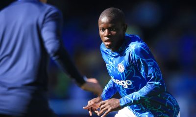 Chelsea midfielder N'Golo Kante took part in a friendly to boost up his fitness.