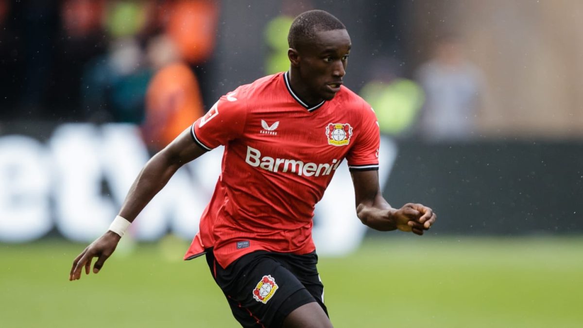 Transfer News: Chelsea sent scouts to watch Bayer Leverkusen's Moussa Diaby . (Tewitter)