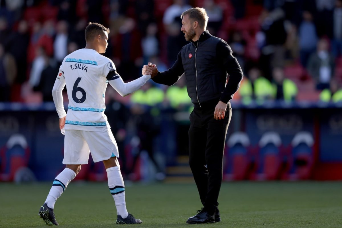 Thiago Silva is a trusted player for Graham Potter. (Photo by Paul Harding/Getty Images)