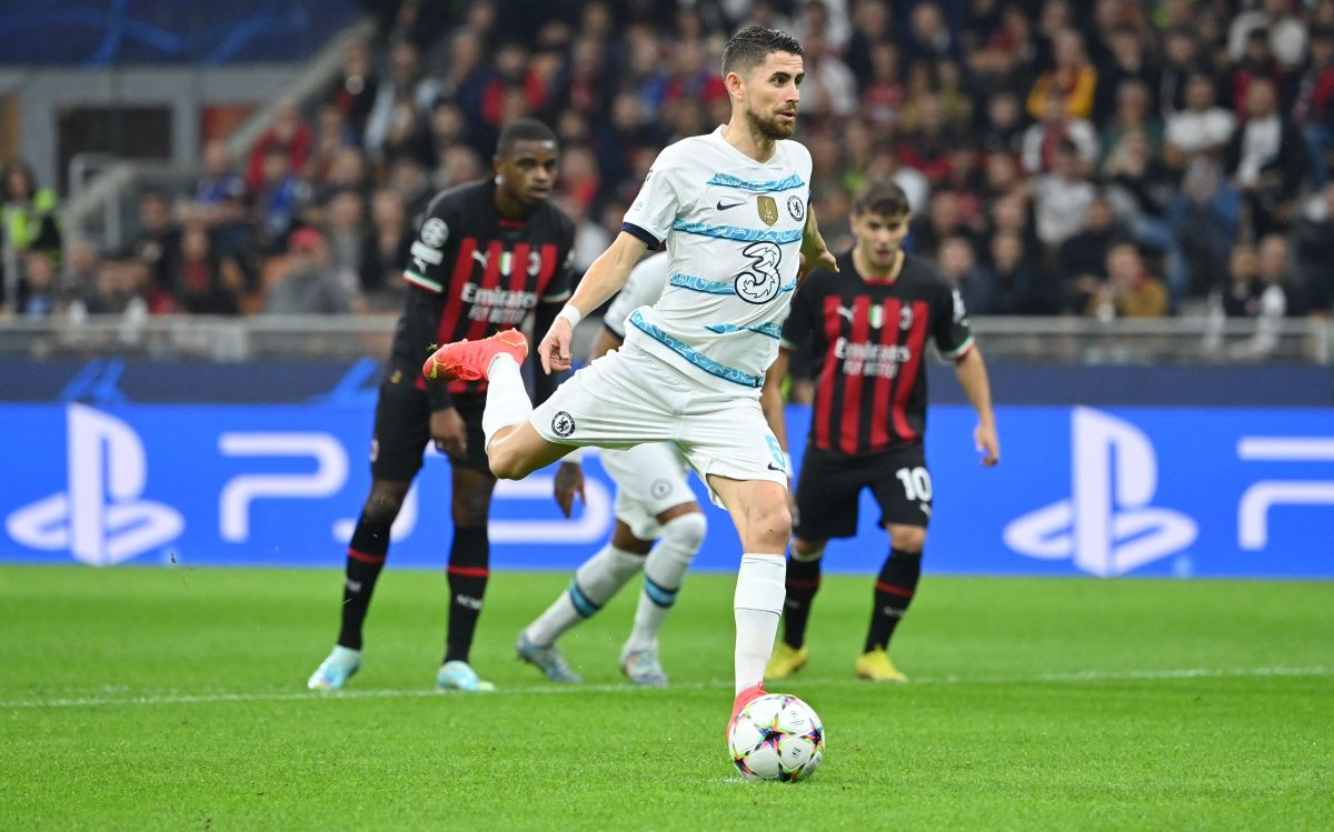 Club News: Jorginho has opened up about his Chelsea future amid links to La Liga side Barcelona. (Photo by ALBERTO PIZZOLI/AFP via Getty Images)