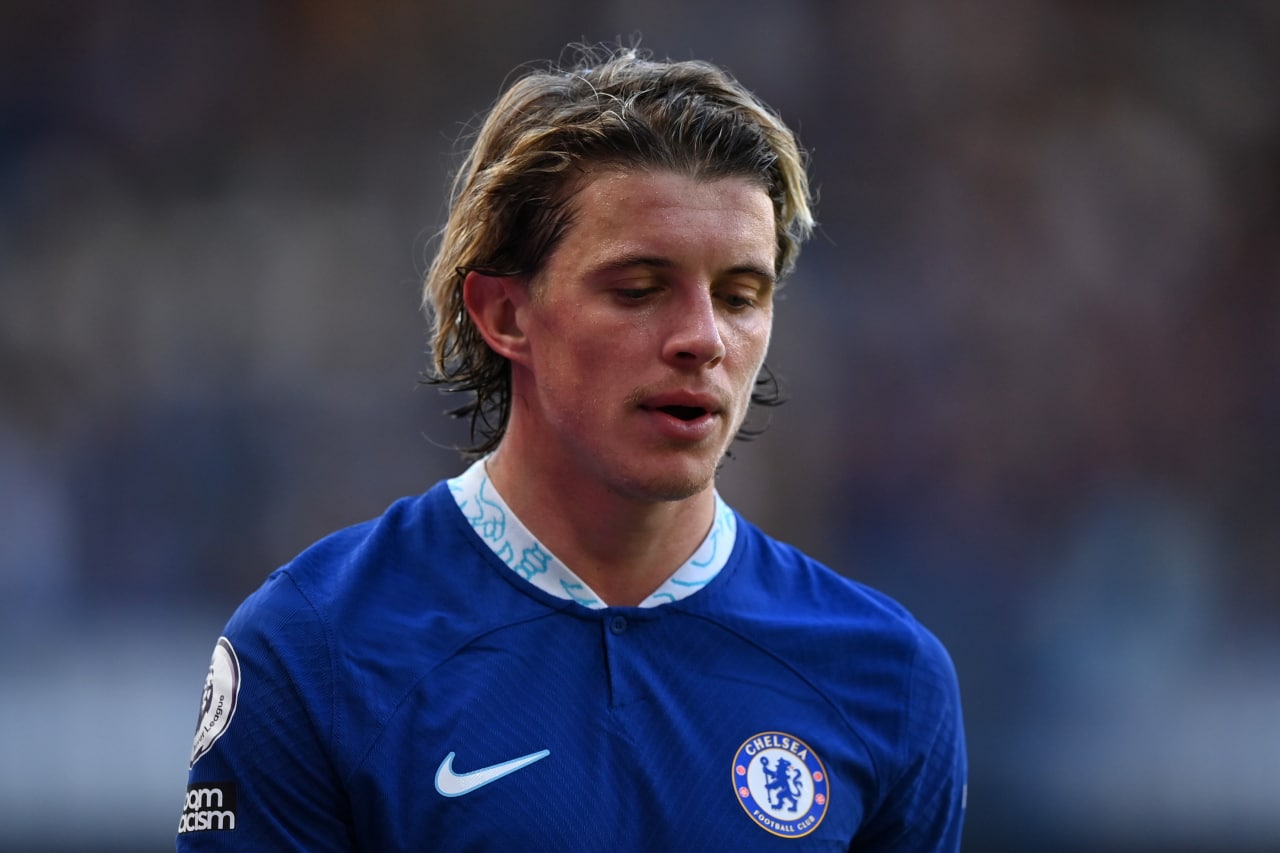 Conor Gallagher is seeing first-team football at Chelsea this season.