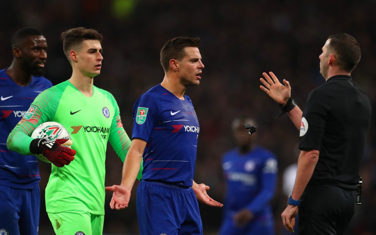 Cesar Azpilicueta was openly critical of Chelsea following the draw against Nottingham Forest. (Photo by Catherine Ivill/Getty Images)