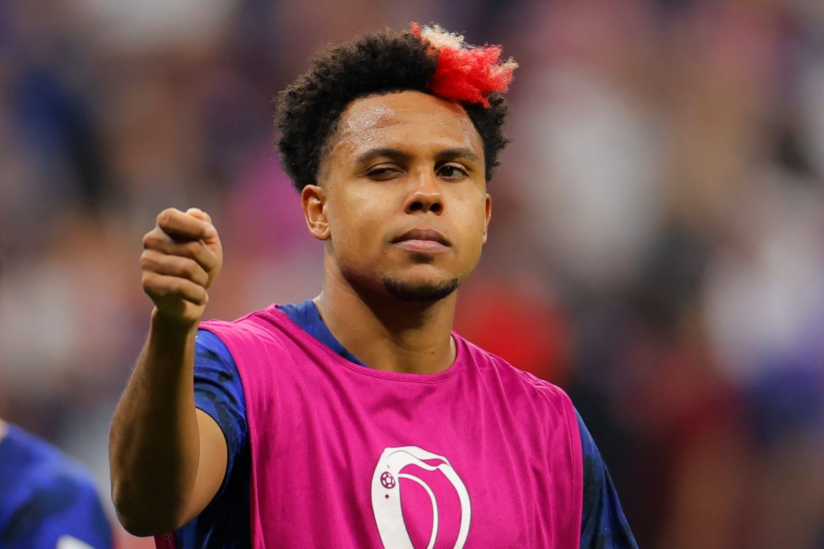 Chelsea in race with Spurs to sign USMNT midfielder Weston McKennie.  (Photo by ODD ANDERSEN/AFP via Getty Images)