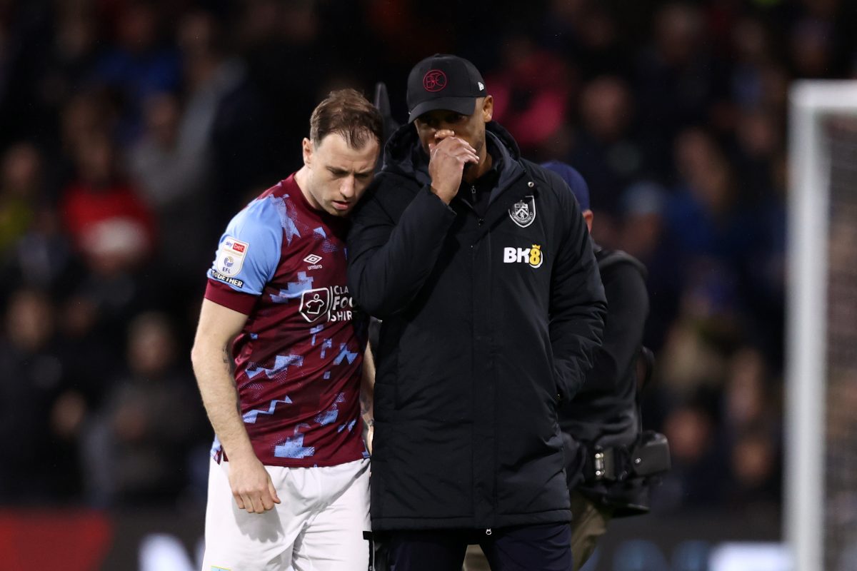 BURNLEY, ENGLAND - MARCH 31: Vincent Kompany, Manager of Burnely. (Photo by Naomi Baker/Getty Images)