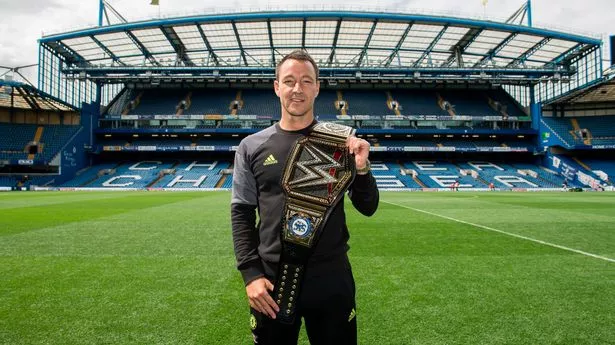 Bayer Leverkusen received a WWE belt, which might be nostalgic for Chelsea fans
