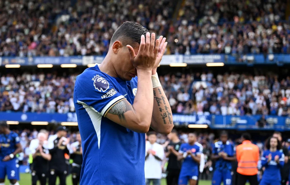 Thiago Silva took to social media to react to Chelsea's farewell for him
