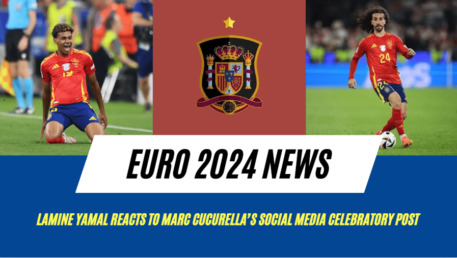 Spain hero Lamine Yamal reacts to Chelsea star's celebratory Euro 2024 message